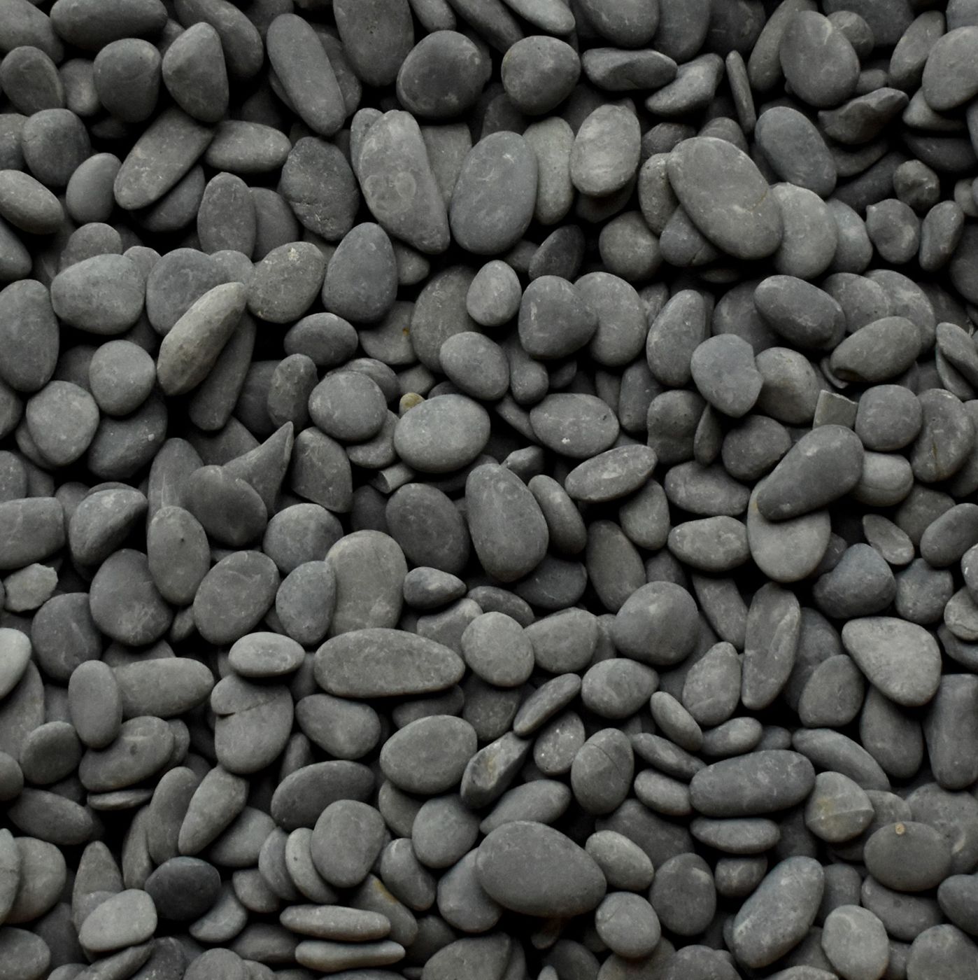 Black Seaside Beach Pebble Decorative stone for decorative rock