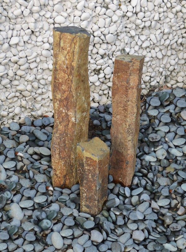 Sculptural basalt columns
