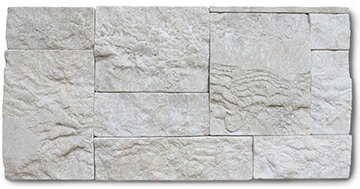 Elevation Crema Eda Antiqued Splitface Veneer